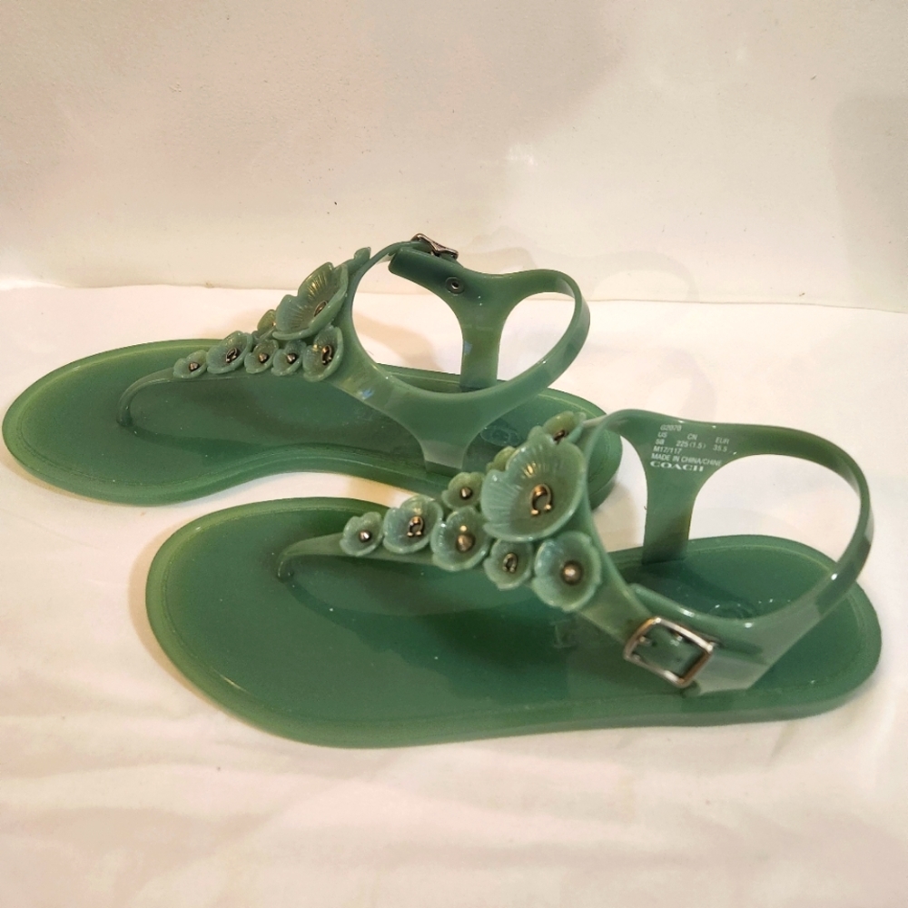 Coach Jelly Sandals
